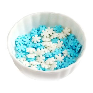 스프링클(아이스 크리스탈)(눈꽃)(화이트,블루)-12g,180g,1kg