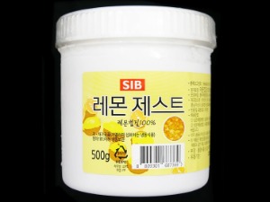 레몬 제스트(선인)(냉동)-500g