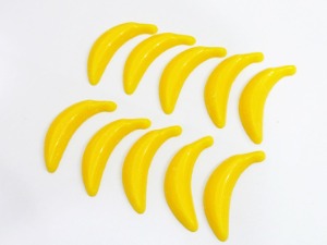 (장식용 초콜릿)바나나 모양-10개,100개